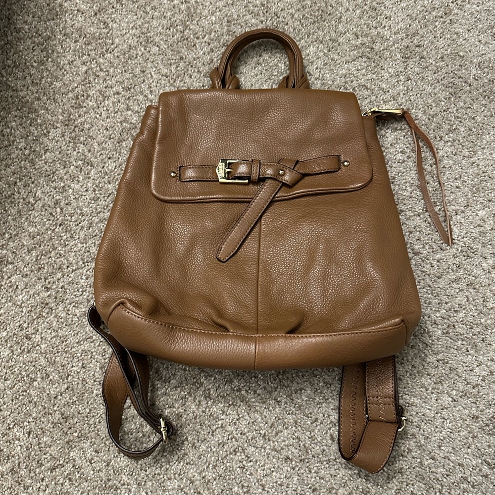 Aimee Kestenberg Brown Leather Backpack